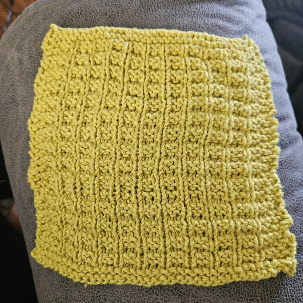Handmade dishcloth